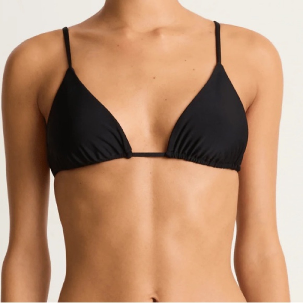 Mikoh Catalina bikini top, aquarium blue, size small, NWT